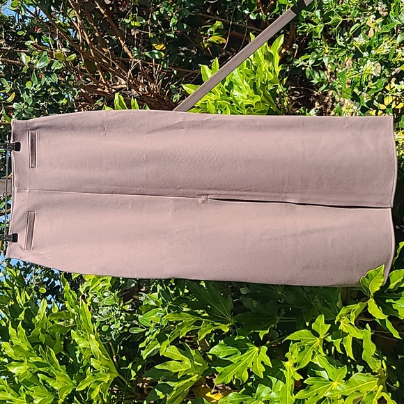 Stockholm Atelier Dresses & Skirts - Stockholm Atelier Brown Knit Pencil Skirt with Front Slit Size Small